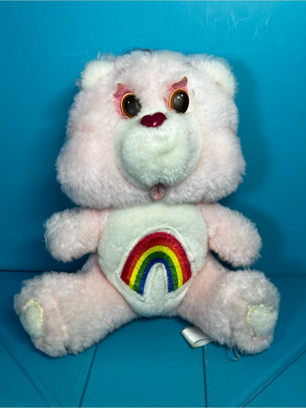 80s Care Bear Plush - Cheer Bear